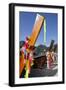 Garlands Decorating Long-Tail Boats, Koh Phi Phi, Krabi Province, Thailand, Southeast Asia, Asia-Stuart Black-Framed Photographic Print