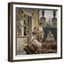 Garlands-Giuseppe Sciuti-Framed Giclee Print