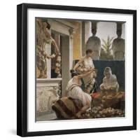 Garlands-Giuseppe Sciuti-Framed Giclee Print