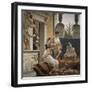 Garlands-Giuseppe Sciuti-Framed Giclee Print