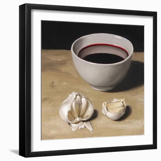 Garlic and Wine-James Gillick-Framed Giclee Print