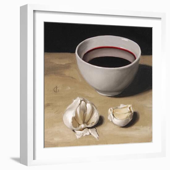Garlic and Wine-James Gillick-Framed Giclee Print