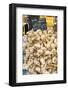 Garlic in outdoor market, Nice, Cote d'Azur, France-Jim Engelbrecht-Framed Photographic Print