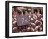 Garlic on Sale at a Market in Tours, Indre-Et-Loire, Centre, France, Europe-Julian Elliott-Framed Photographic Print