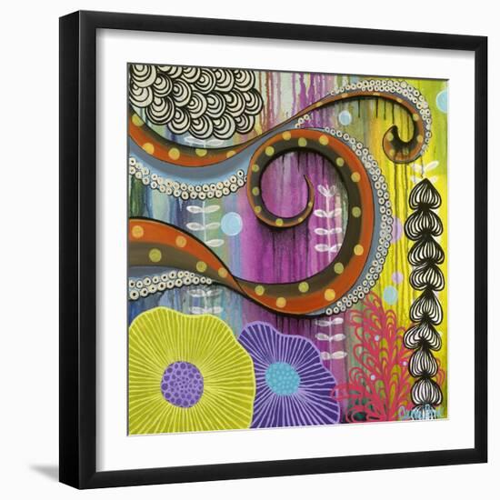 Garlics-Carla Bank-Framed Giclee Print