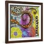 Garlics-Carla Bank-Framed Giclee Print