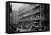 Garment Making Tenement-Lewis Wickes Hine-Framed Stretched Canvas