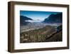 Garmisch-Partenkirchen with Rissersee, Autumn, Aerial Shots, Bavaria, Germany-Frank Fleischmann-Framed Photographic Print