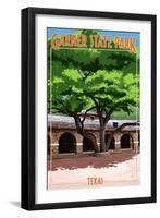 Garner State Park, Texas - Casa Grande-Lantern Press-Framed Art Print