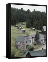 Garnet Ghost Town, Montana, USA-null-Framed Stretched Canvas