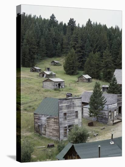 Garnet Ghost Town, Montana, USA-null-Stretched Canvas