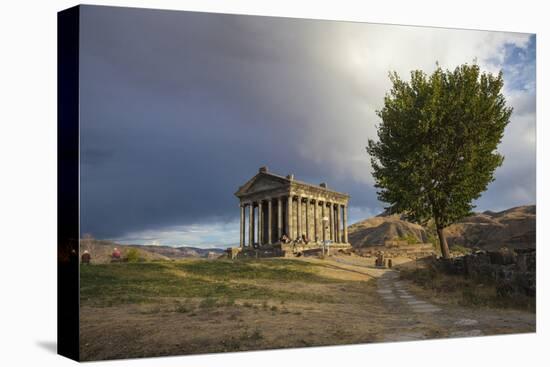 Garni Temple, Garni, Yerevan, Armenia, Central Asia, Asia-Jane Sweeney-Stretched Canvas