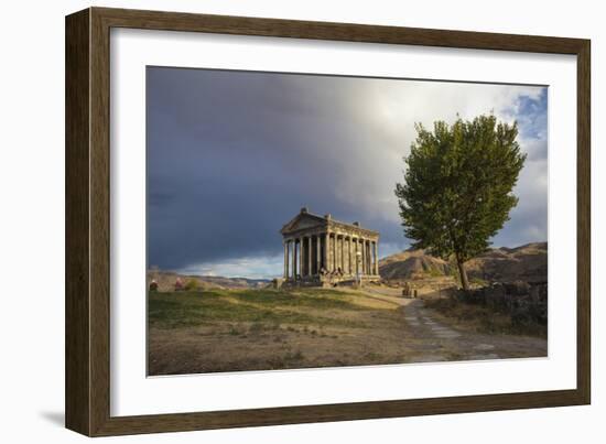 Garni Temple, Garni, Yerevan, Armenia, Central Asia, Asia-Jane Sweeney-Framed Photographic Print