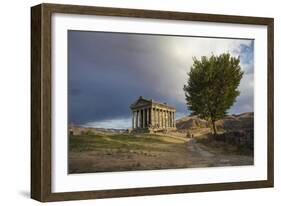 Garni Temple, Garni, Yerevan, Armenia, Central Asia, Asia-Jane Sweeney-Framed Photographic Print