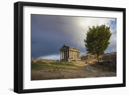 Garni Temple, Garni, Yerevan, Armenia, Central Asia, Asia-Jane Sweeney-Framed Photographic Print