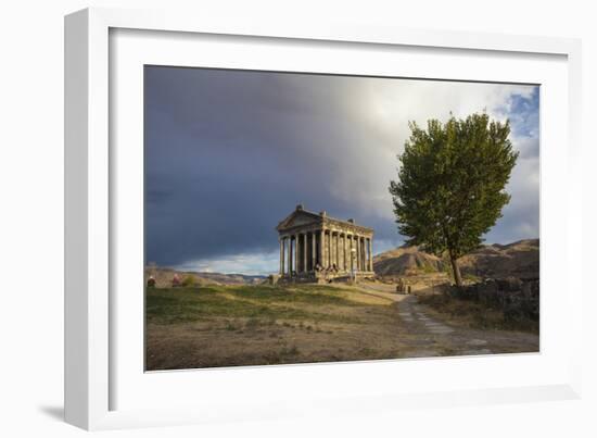 Garni Temple, Garni, Yerevan, Armenia, Central Asia, Asia-Jane Sweeney-Framed Photographic Print