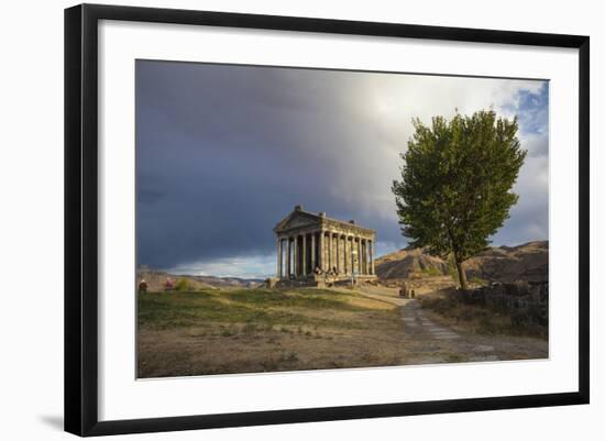 Garni Temple, Garni, Yerevan, Armenia, Central Asia, Asia-Jane Sweeney-Framed Photographic Print