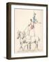 Garnier, Equestian Act-Jules Garnier-Framed Art Print