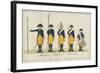 Garnisons Regiment Knoblauch, C.1784-J. H. Carl-Framed Giclee Print