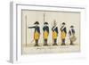 Garnisons Regiment Knoblauch, C.1784-J. H. Carl-Framed Giclee Print