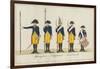 Garnisons Regiment Knoblauch, C.1784-J. H. Carl-Framed Giclee Print