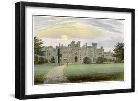 Garnstone, Herefordshire, Home of the Peploe Family, C1880-Benjamin Fawcett-Framed Giclee Print