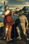 Poseidon and Athena-Garofalo-Stretched Canvas