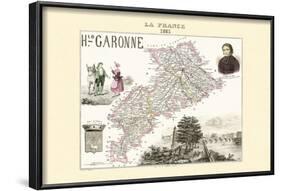 Garonne-Alexandre Vuillemin-Framed Art Print