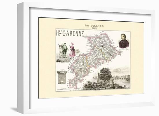 Garonne-Alexandre Vuillemin-Framed Art Print