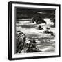 Garrapata 6 BW Square-Alan Hausenflock-Framed Photographic Print