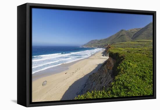 Garrapata Beach Vista, Big Sur, California-George Oze-Framed Stretched Canvas