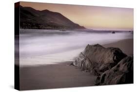 Garrapata Beach-John Rehner-Stretched Canvas