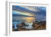 Garrapata State Beach Sunset-Wolterk-Framed Photographic Print