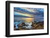 Garrapata State Beach Sunset-Wolterk-Framed Photographic Print
