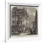 Garraway's Coffee-House, Change-Alley, Now Being Demolished-Frank Watkins-Framed Giclee Print