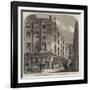 Garraway's Coffee-House, Change-Alley, Now Being Demolished-Frank Watkins-Framed Giclee Print