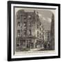 Garraway's Coffee-House, Change-Alley, Now Being Demolished-Frank Watkins-Framed Giclee Print