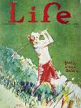 Golfing: Magazine Cover-Garrett Price-Giclee Print
