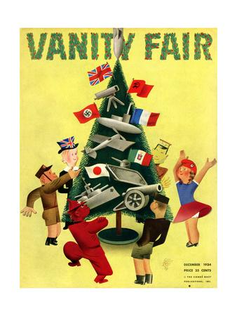 Vanity Fair Cover - December 1934