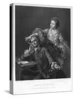 Garrick and His Wife, 1757-H Bourne-Stretched Canvas