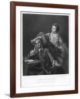 Garrick and His Wife, 1757-H Bourne-Framed Giclee Print