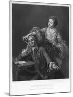 Garrick and His Wife, 1757-H Bourne-Mounted Giclee Print