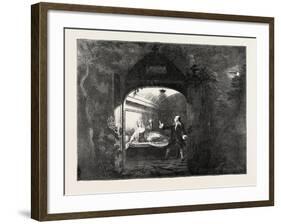 Garrick and Mrs. Bellamy as Romeo and Juliet-null-Framed Giclee Print