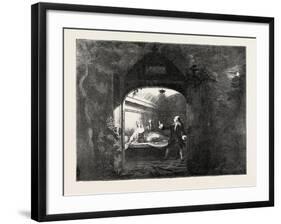 Garrick and Mrs. Bellamy as Romeo and Juliet-null-Framed Giclee Print