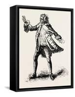 Garrick as King Lear, Shakespeare, English Poet and Playwright, 1564-1616, UK, 1893-null-Framed Stretched Canvas