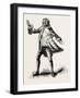 Garrick as King Lear, Shakespeare, English Poet and Playwright, 1564-1616, UK, 1893-null-Framed Giclee Print