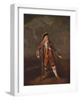 'Garrick as Lord Chalkstone', c1740 (1948)-Johan Zoffany-Framed Giclee Print