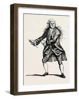 Garrick as Macbeth, Shakespeare, English Poet and Playwright, 1564-1616, UK, 1893-null-Framed Giclee Print