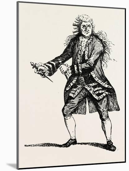 Garrick as Macbeth, Shakespeare, English Poet and Playwright, 1564-1616, UK, 1893-null-Mounted Giclee Print