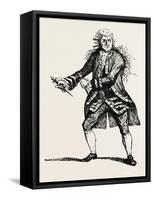 Garrick as Macbeth, Shakespeare, English Poet and Playwright, 1564-1616, UK, 1893-null-Framed Stretched Canvas